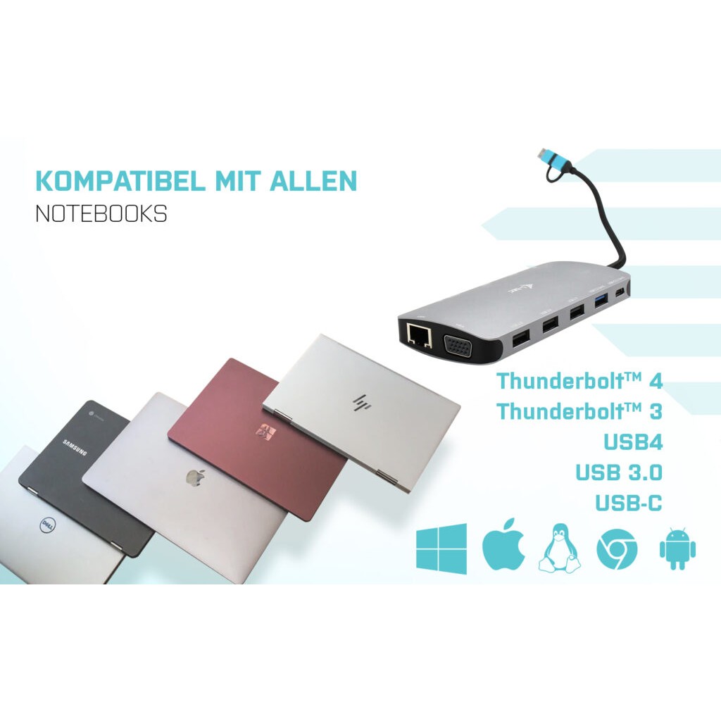 Docking Station D I-TEC USB 3.0 3X LCD NANO - Figura 5