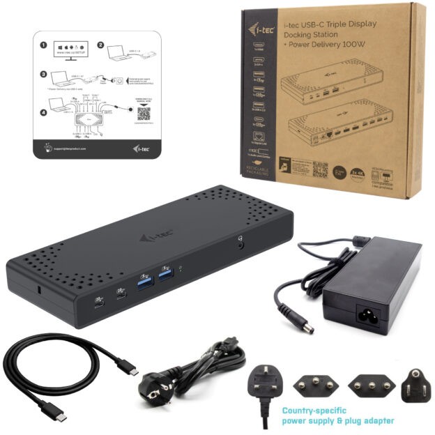 Docking Station D I-TEC USB-C / USB4 Thunderbolt 3 + PD - Figura 3