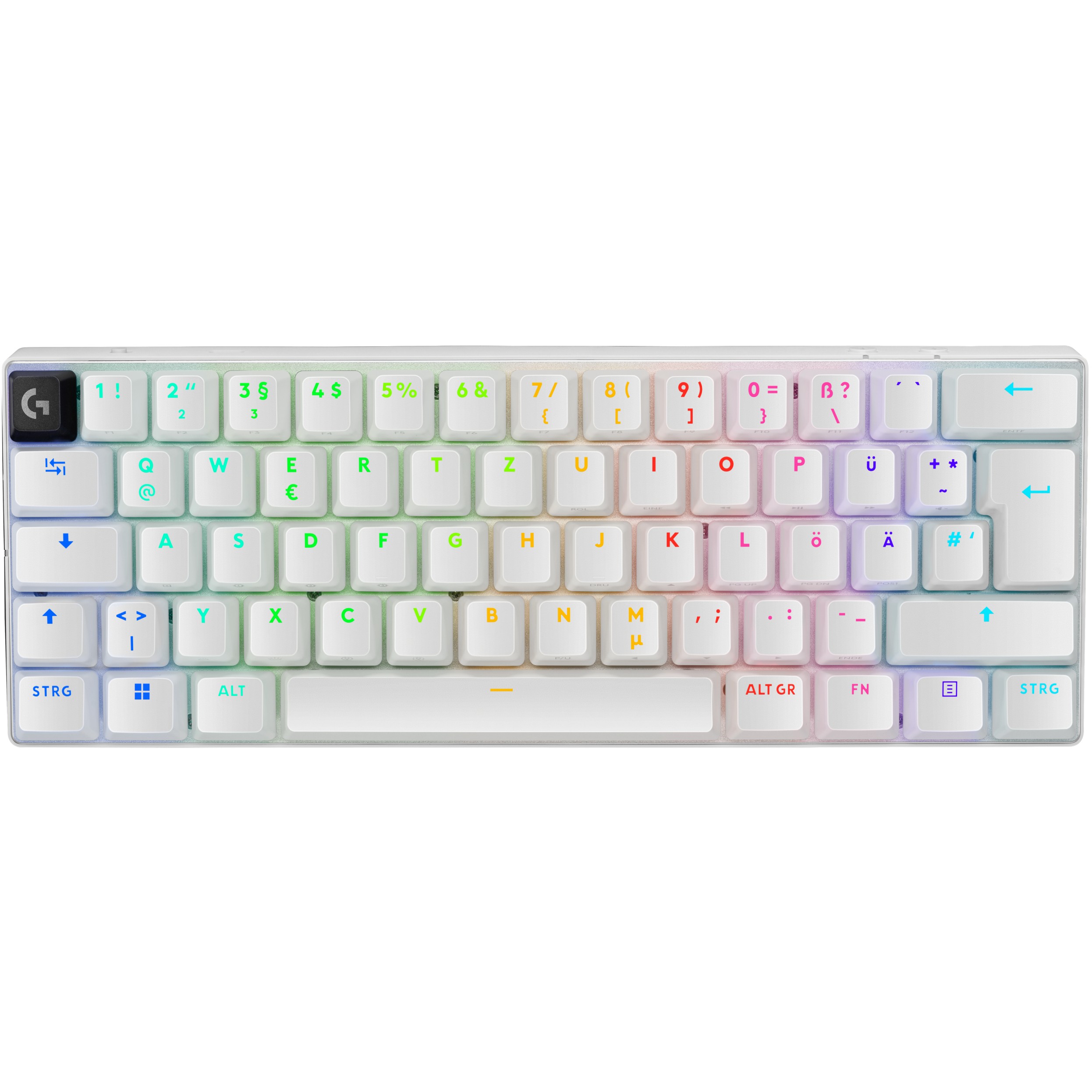 Tastierë Gaming Logitech PRO X 60 / LIGHTSPEED / QWERTZ - Bardhë - Figura 3
