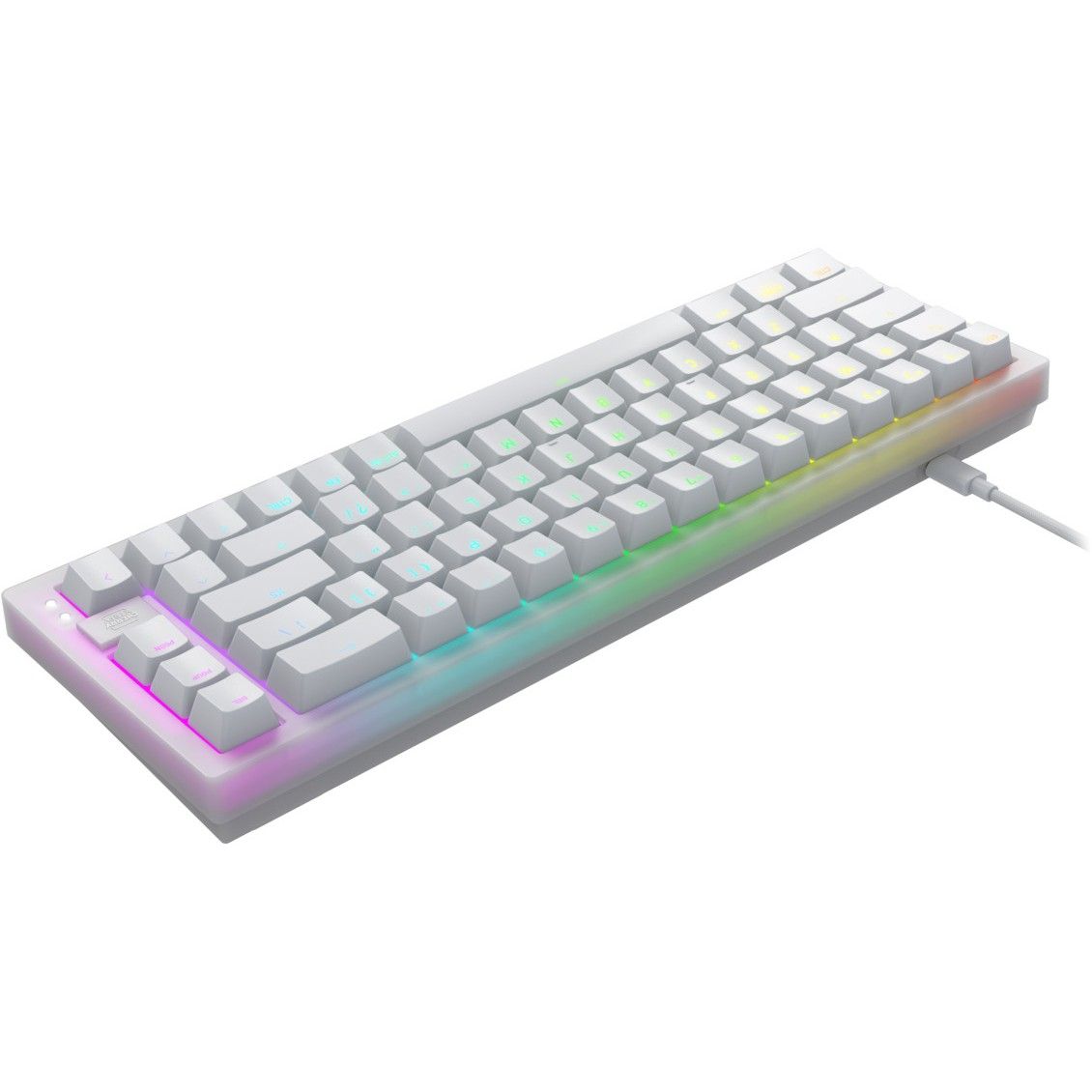 Tastierë Gaming CHERRY XTRFY K5V2 MX Red Wired / QWERTY - Bardhë - Figura 2