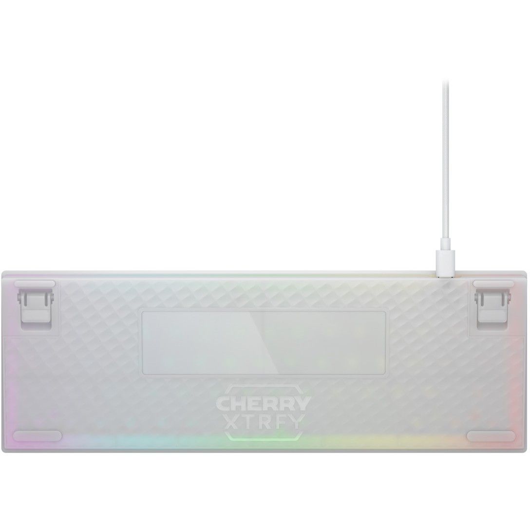 Tastierë Gaming CHERRY XTRFY K5V2 MX Red Wired / QWERTY - Bardhë - Figura 3
