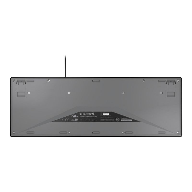 Tastierë Me kabllo CHERRY STREAM - Zezë/Gri - Figura 2