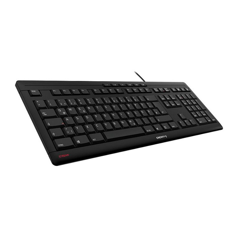 Tastierë Me kabllo CHERRY STREAM - Zezë/Gri - Figura 5