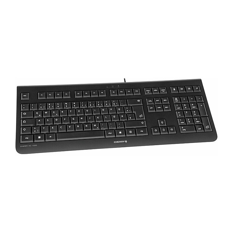 Tastierë me kabllo Cherry KC 1000 / QWERTY - Zezë - Figura 2