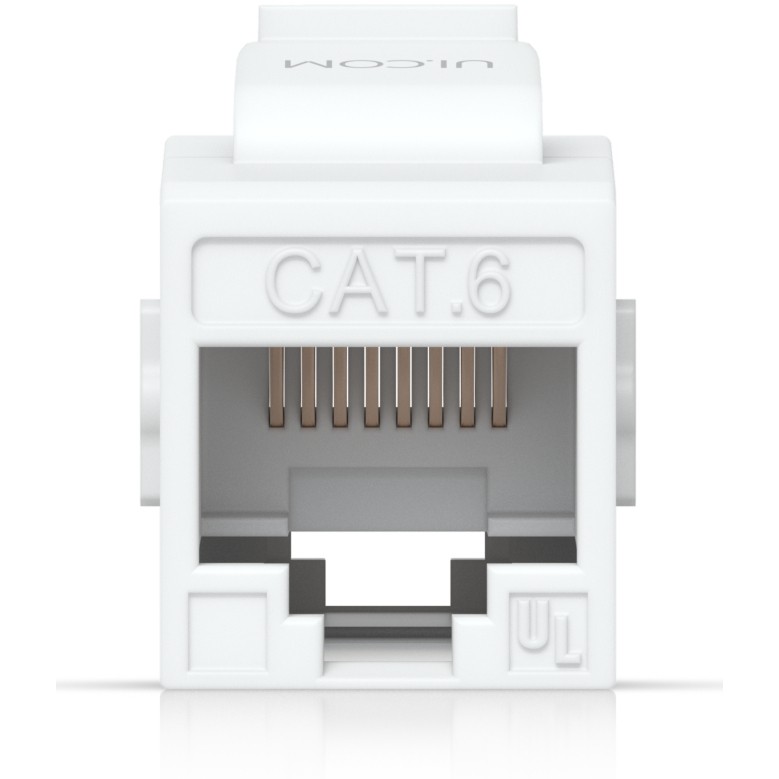 Ubiquiti Cat6 Keystone Coupler • 12er Pack • UACC-Keystone-Coupler-C6 - Figura 5