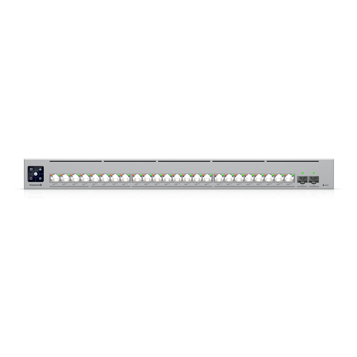 Ubiquiti UniFi Enterprise Campus ECS-24-PoE Layer 3 Managed Switch with 24x Multi-Gig PoE+++ and 2x 25G SFP28 Uplink - Figura 2