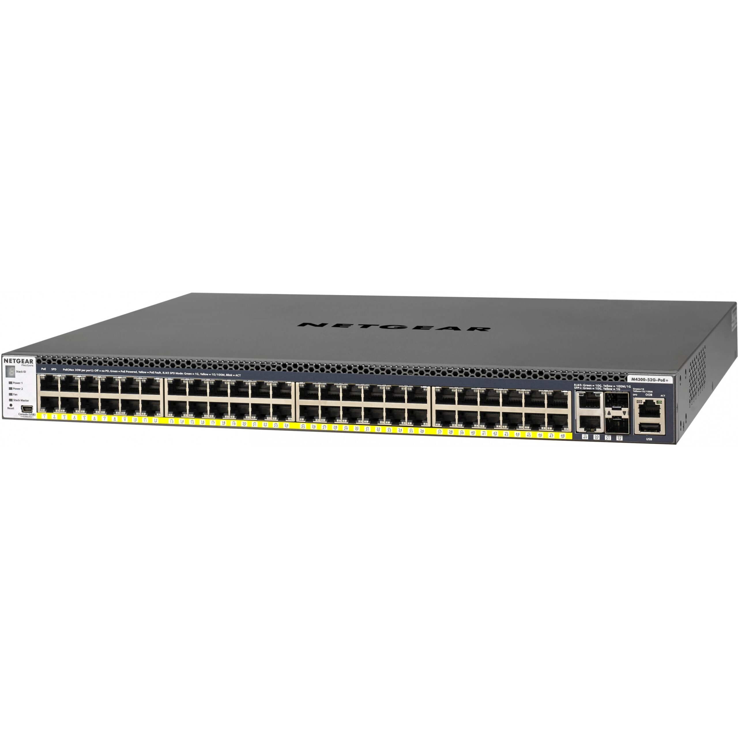 Switch NETGEAR M4300 GSM4352PA-100NES 52-Port GB PoE 550W - Figura 3