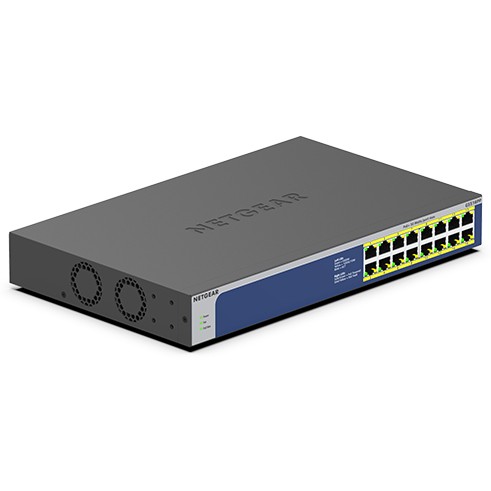 Switch NETGEAR 16x GB GS516PP-100EUS unmanaged POE HighPower - Figura 3