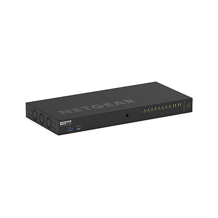 NETGEAR M4250 GSM4212PX-100EUS AV Line Managed Switch 8-Port Gigabit PoE+ with 2x 10G SFP+ Uplink | 240W AV Network Switch