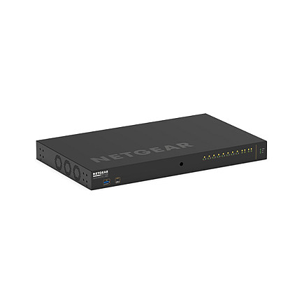 Netgear M4250-12P AV Line Managed Switch 12-Port Gigabit PoE+ me 10G SFP+ për AV over IP dhe Enterprise Network - Figura 3