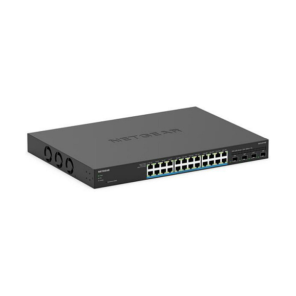 NETGEAR MS324TXUP-100EUS 24-Port Multi-Gigabit 2.5G PoE++ Managed Switch with 4x 10G SFP+ Uplink | 720W Ultra60 PoE Enterprise AV/Network Switch