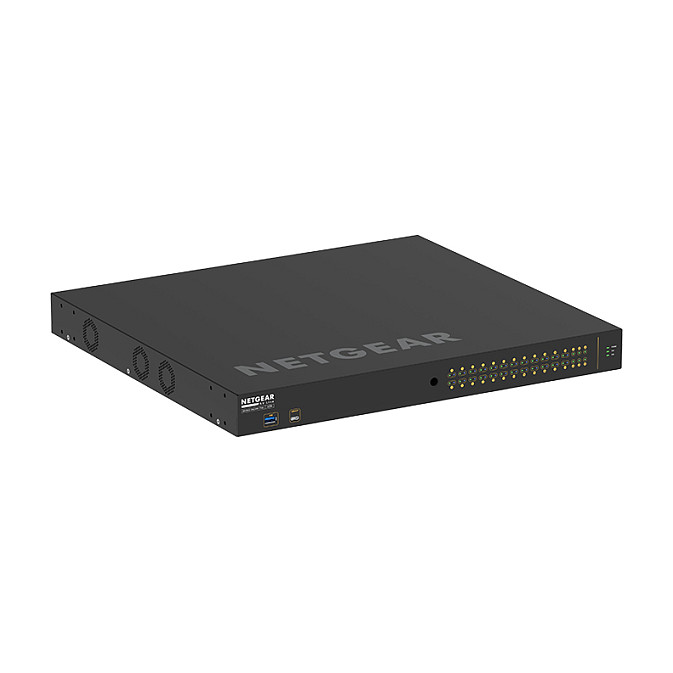 NETGEAR M4250-26G4XF-POE+ AV Line Managed Switch 24-Port Gigabit PoE+ with 4x SFP+ Uplink | 480W PoE Budget, Layer 2/3 AV Network Switch - Figura 3