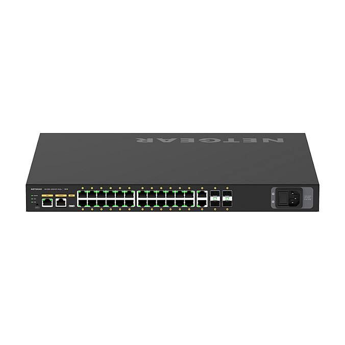 NETGEAR M4250-26G4XF-POE+ AV Line Managed Switch 24-Port Gigabit PoE+ with 4x SFP+ Uplink | 480W PoE Budget, Layer 2/3 AV Network Switch - Figura 5