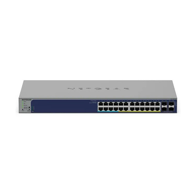 NETGEAR GS728TXUP-300EUS 24-Port Smart Managed Switch with PoE++ (Ultra60), 4x 10G SFP+ Uplink | Layer 2/Layer 3 Lite Enterprise Network Switch - Figura 2