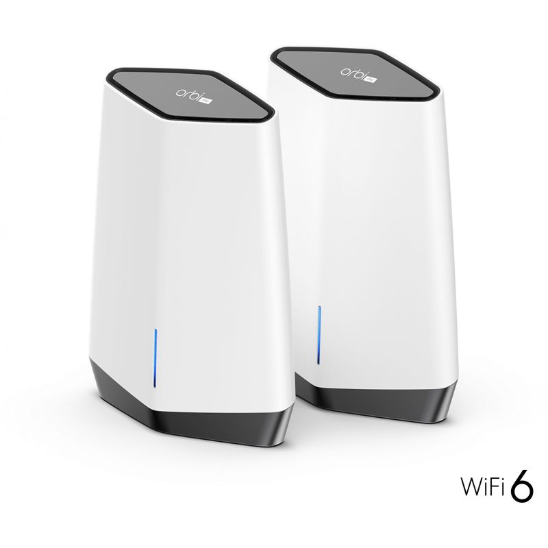 Router NETGEAR SXK80 Orbi Pro / WiFi 6 AX6000 Business Tri-Band Mesh System / 1 Router SXR80 + 1 Satellite SXS80