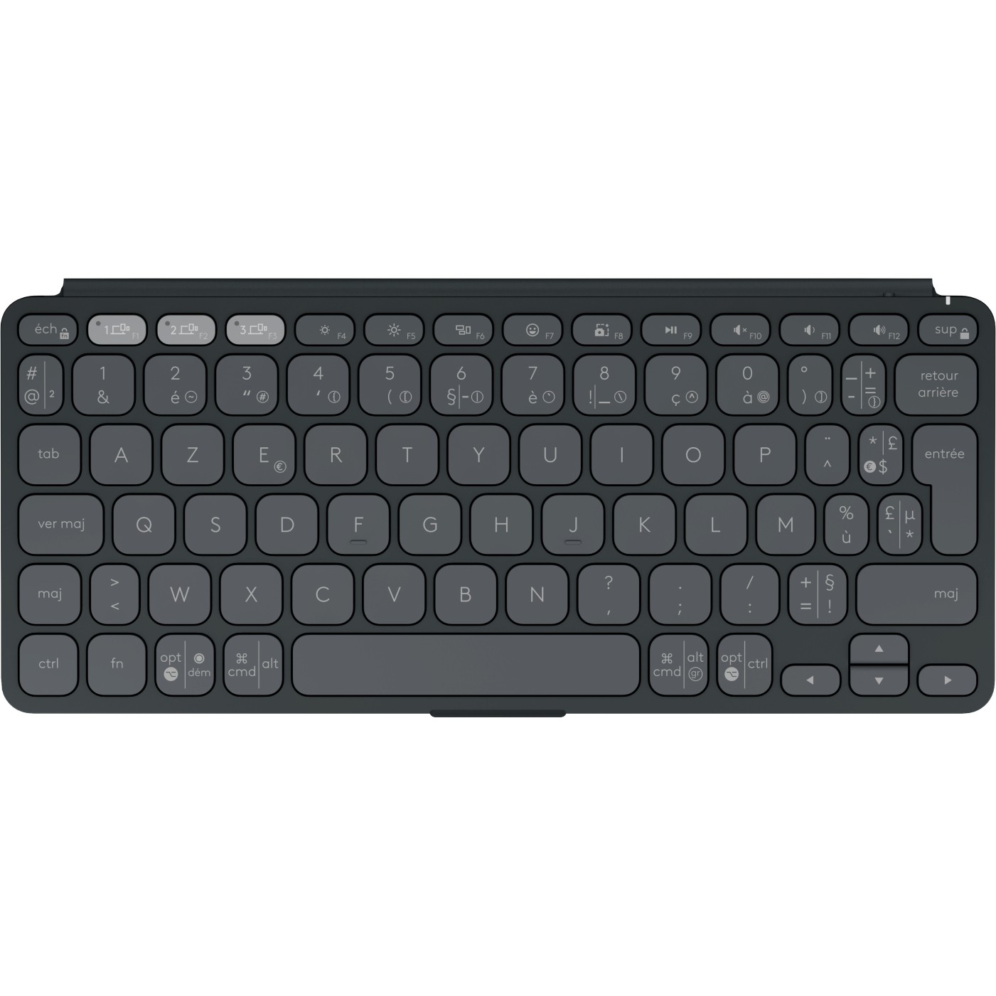 LOGITECH Keys-To-Go 2 - Graphite - WESTMID-511 (FR) - Figura 2