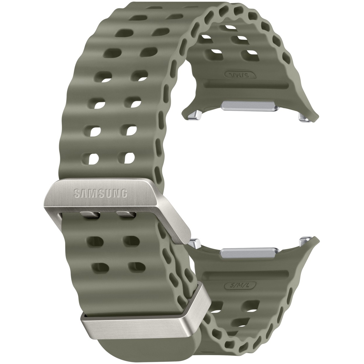 Rrip për orë Samsung Marine Band for Galaxy Watch Ultra - Gjelbër - Figura 3