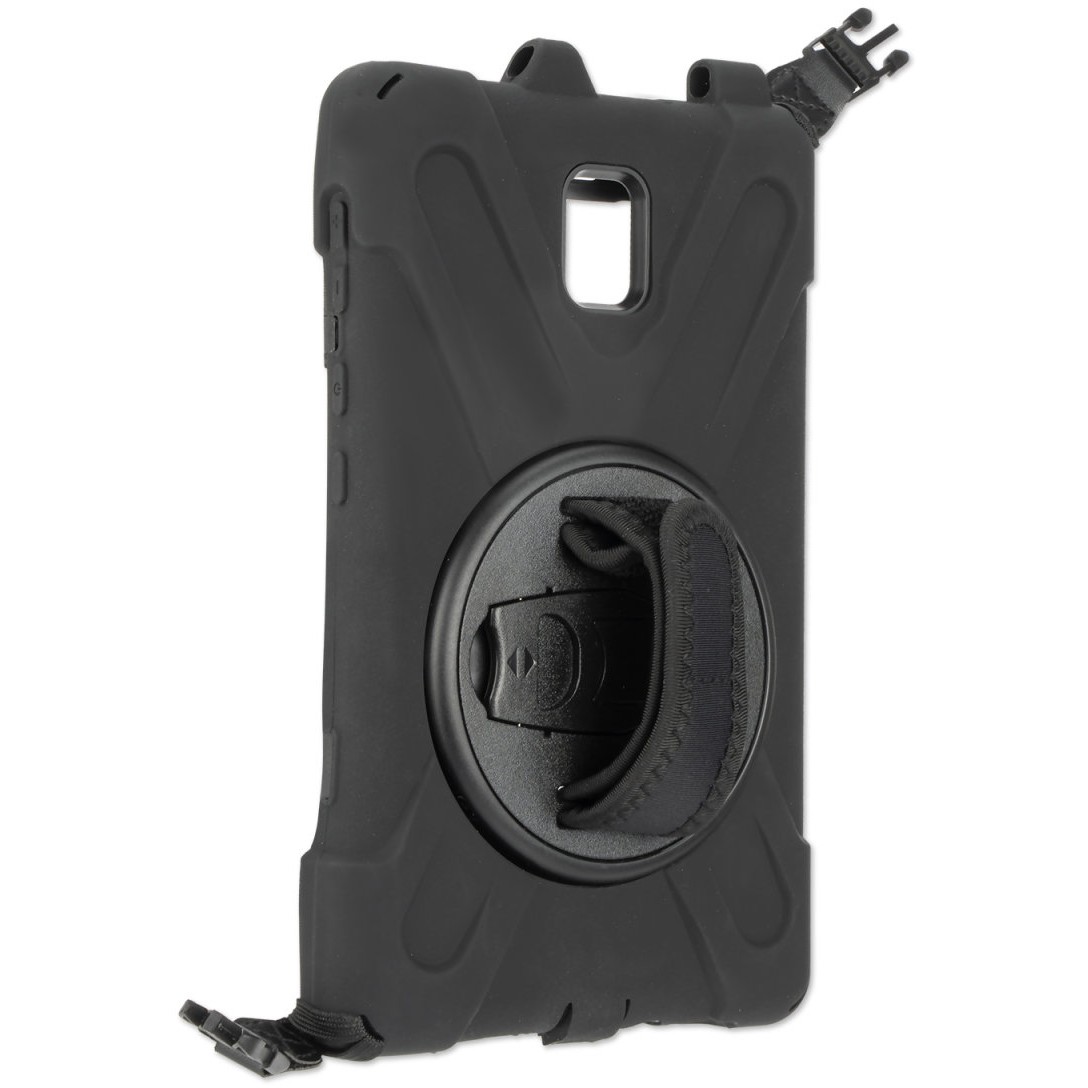 Aksesorë për tablet 4smarts Rugged Case Grip 8" for Samsung Galaxy Tab Active 3 / 5 – Zezë