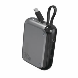 Powerbank 4smarts / Powerbank Pocket / USB-C Cable / 10000mAh - Gri