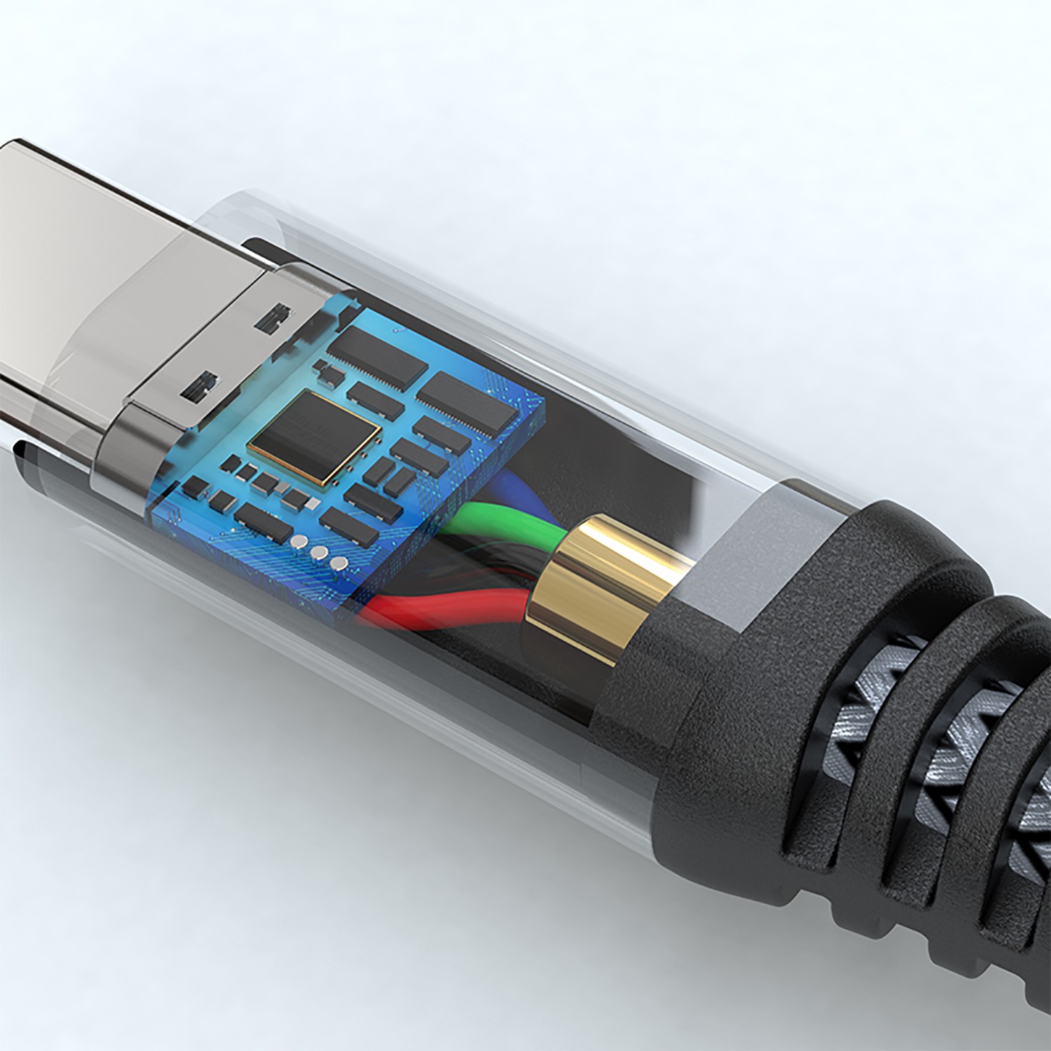 Kabllo 4smarts / USB-C to USB-C Cable / PremiumCord / 100W / 3m - Zezë - Figura 5