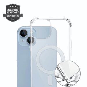 Aksesorë për telefon 4smarts Hybrid Case Ibiza / Apple iPhone 15 – Transparent