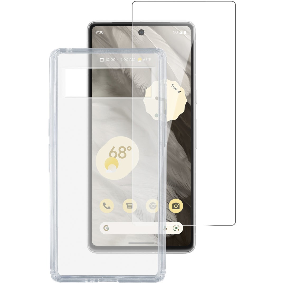 Aksesorë për telefon 4smarts / 360 Protection Set / Google Pixel 8 Pro - Transparente