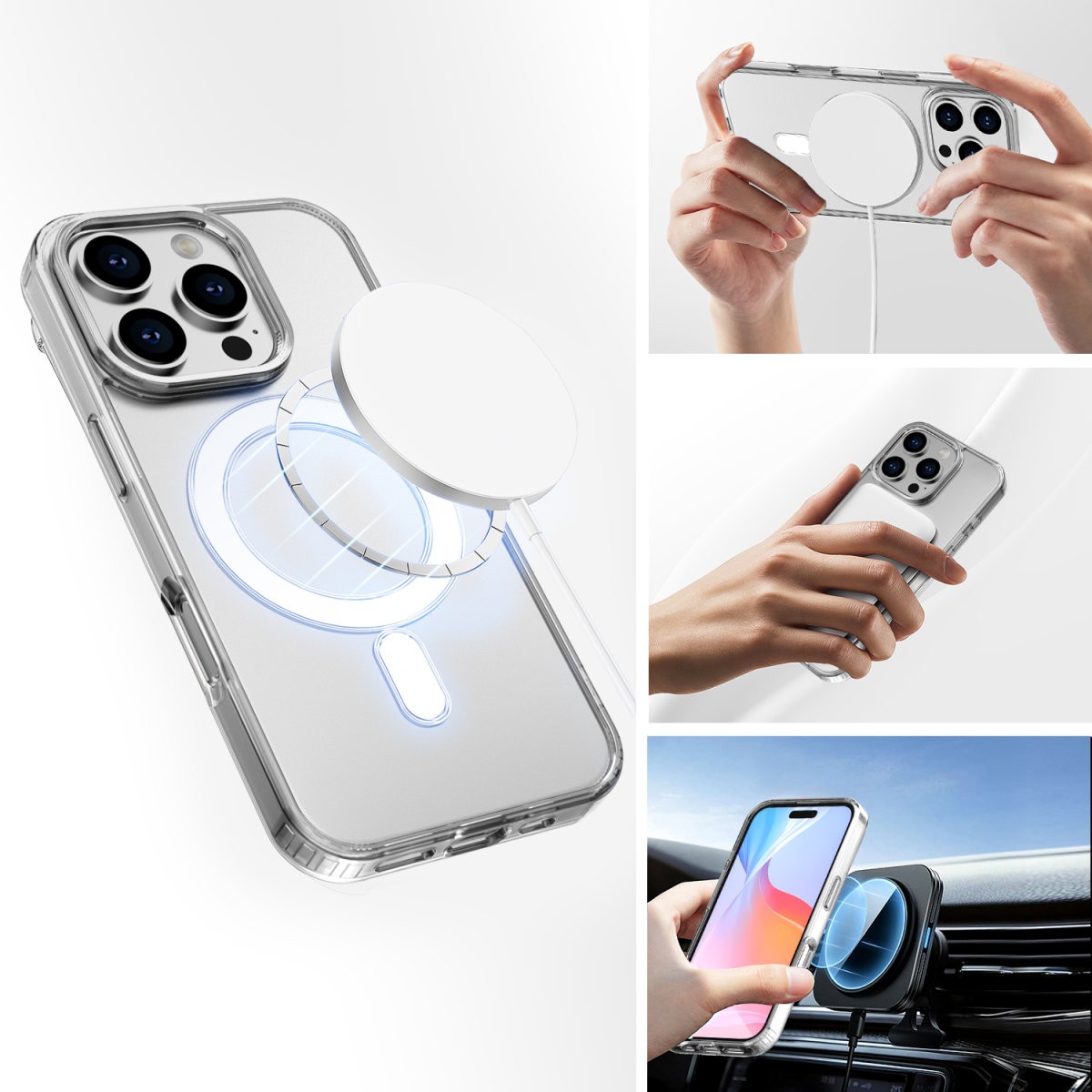 Aksesorë për telefon 4smarts 3in1 Premium Starter Set për Apple iPhone 16 Pro Max - Figura 2