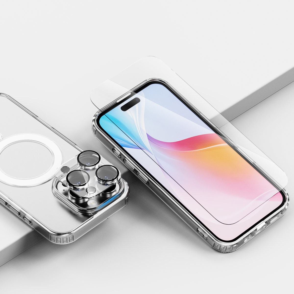 Aksesorë për telefon 4smarts 3in1 Premium Starter Set për Apple iPhone 16 Pro Max - Figura 3