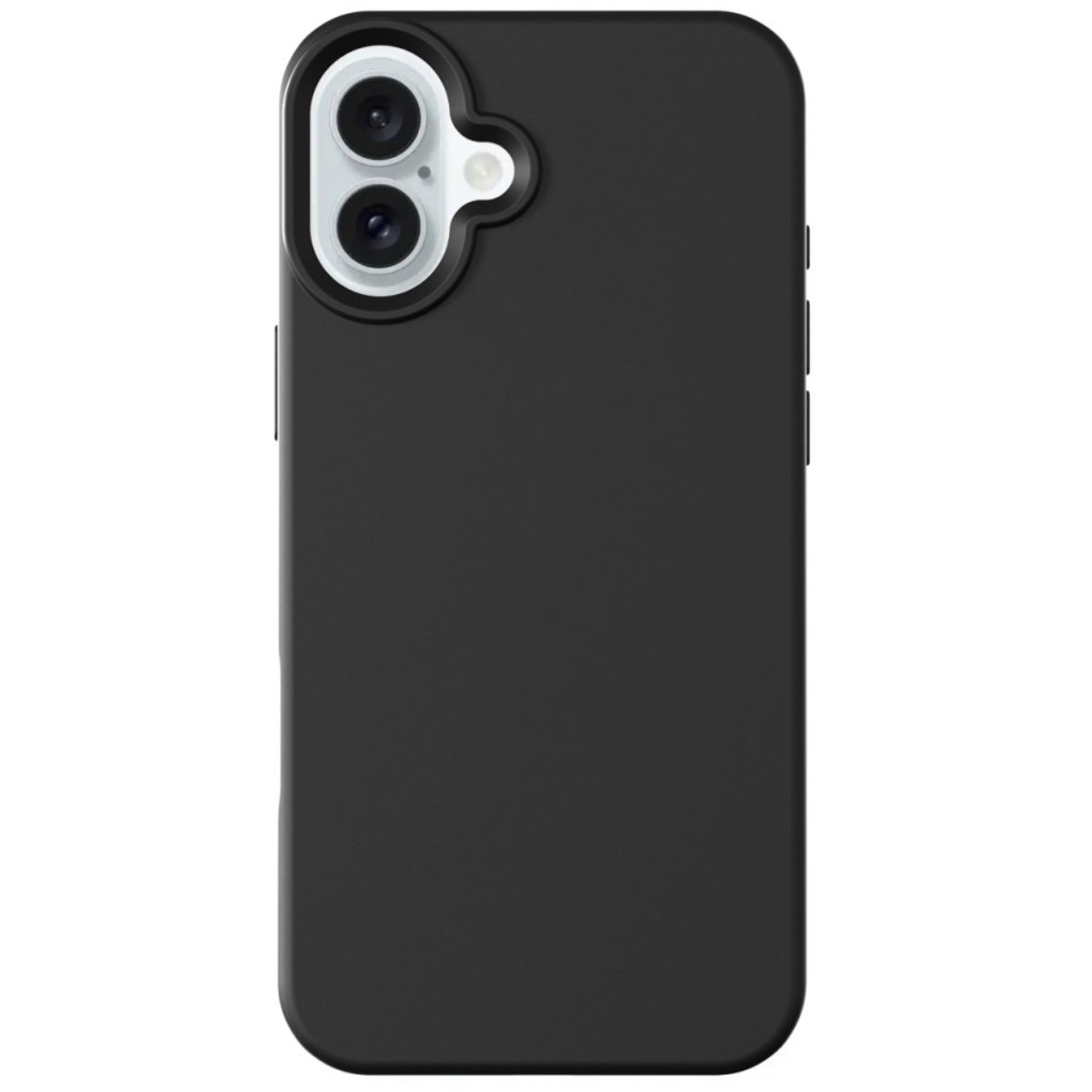 Aksesorë për telefon 4smarts / Silicone Case Cupertino / Apple iPhone 16 - Zezë