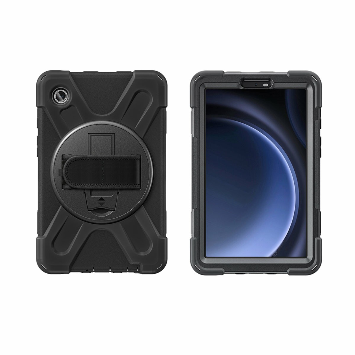 Aksesorë për tablet 4smarts Rugged Case Grip for Samsung Galaxy 8.7" Tab A9 – Zezë - Figura 4