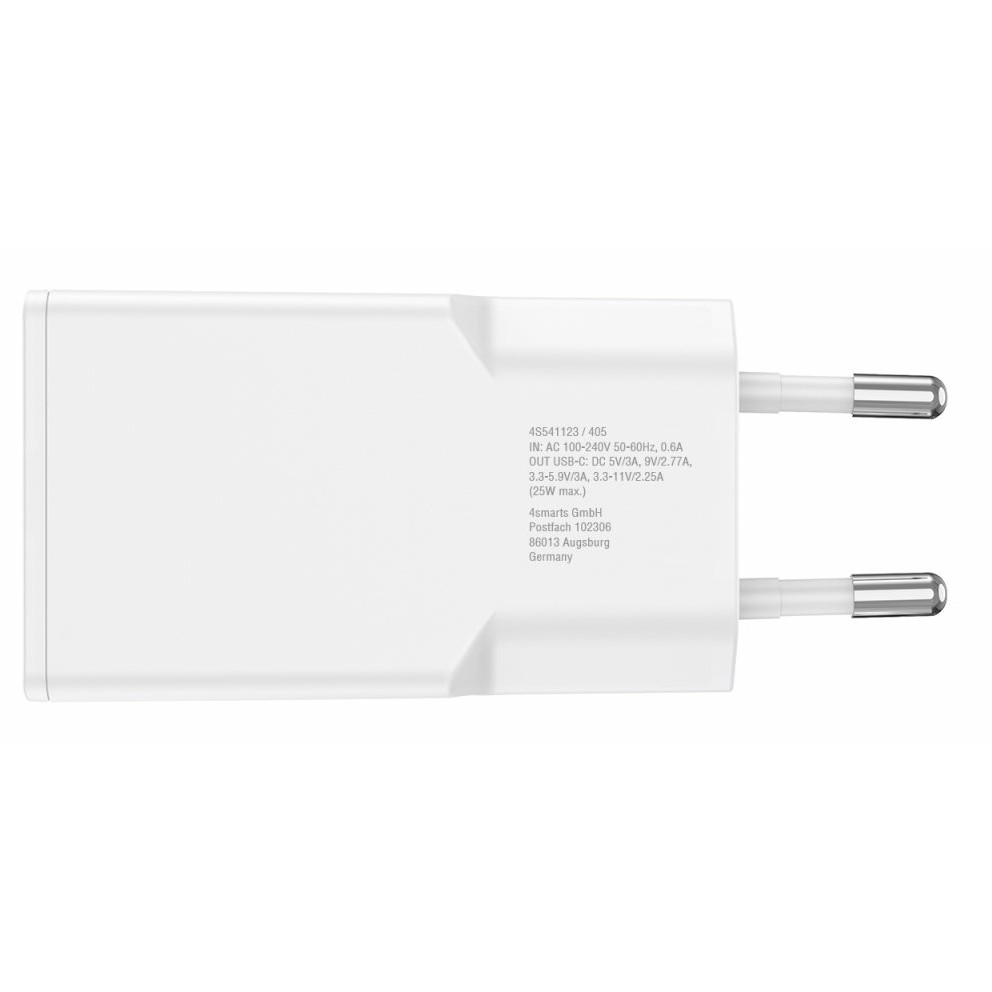 Adapter 4smarts PDPlug Slim / 25W / i bardhë - Figura 3