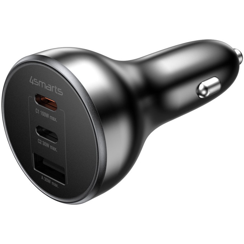 Adapter 4smarts VoltRoad Ultimate / për veturë / 160W / i zi