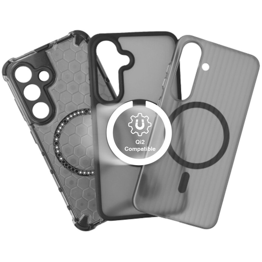 Mbrojtëse 4smarts Qi2 Upgrade për Samsung Galaxy S25 / 6.7" / e hirtë - Figura 5