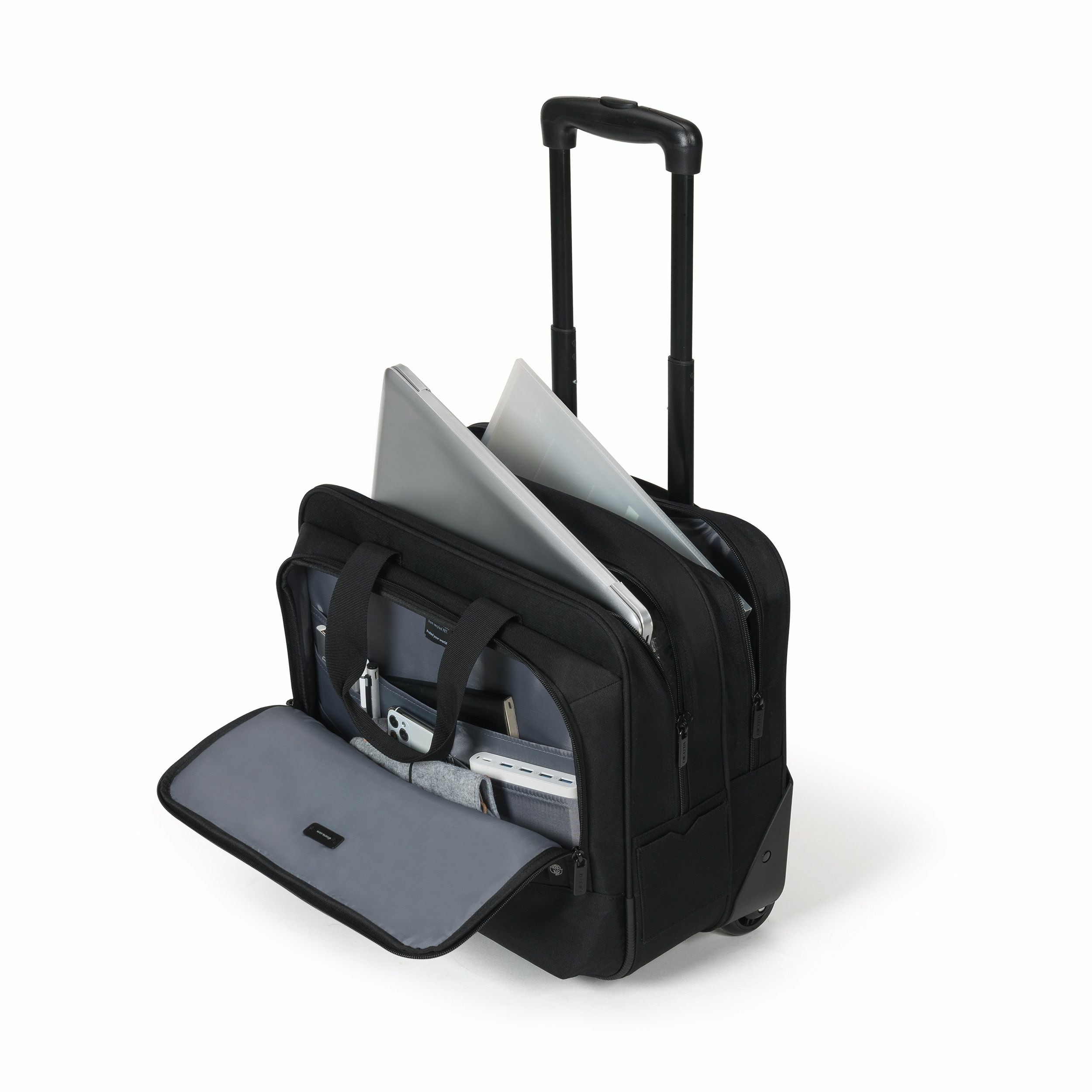 Çantë për Laptop Dicota Laptop Roller Top Traveller Eco BASE / 13 -16 inch / e zezë - Figura 3