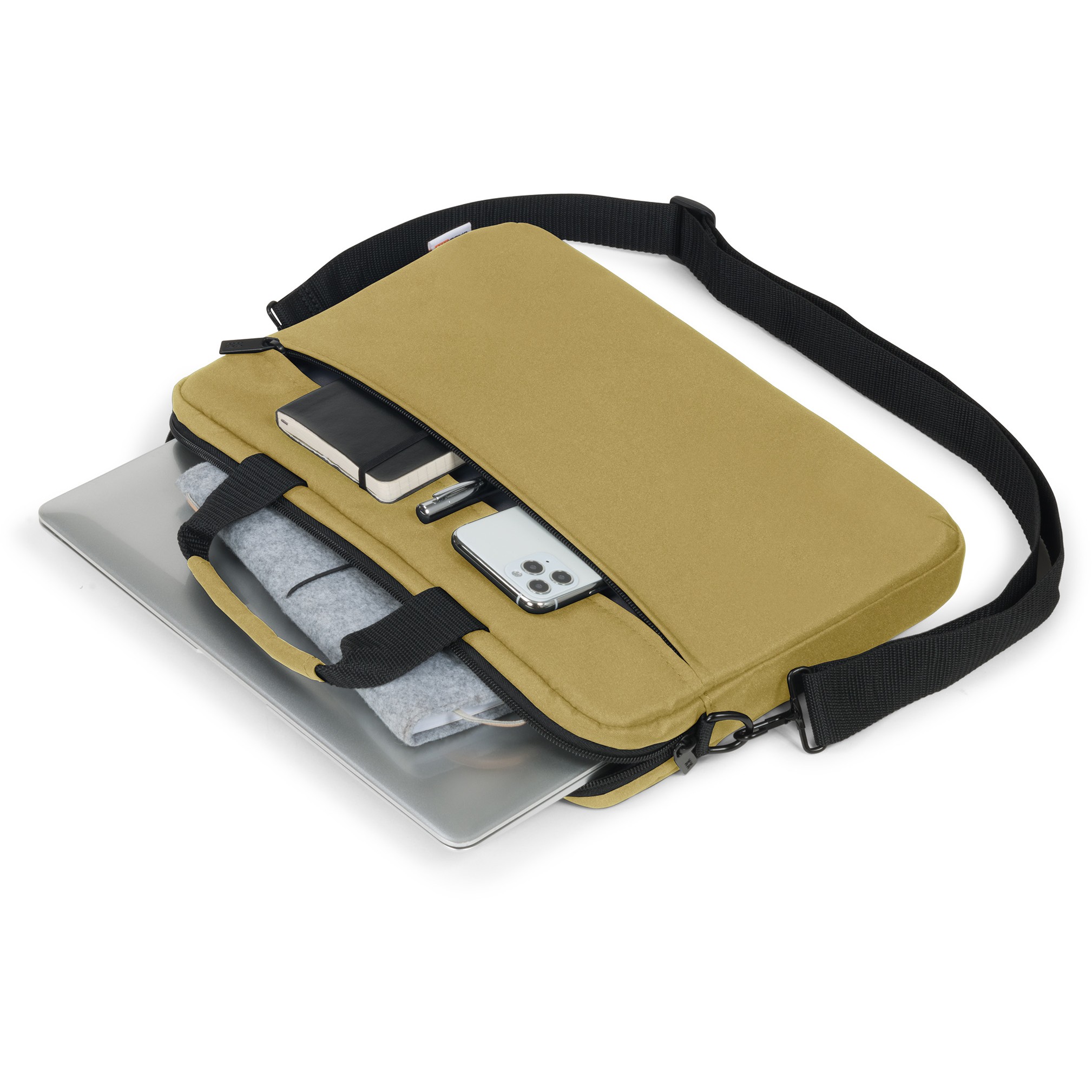 Çantë për Laptop Dicota BASE XX Slim Case / 13-14.1 inch / Camel Brown - Figura 5