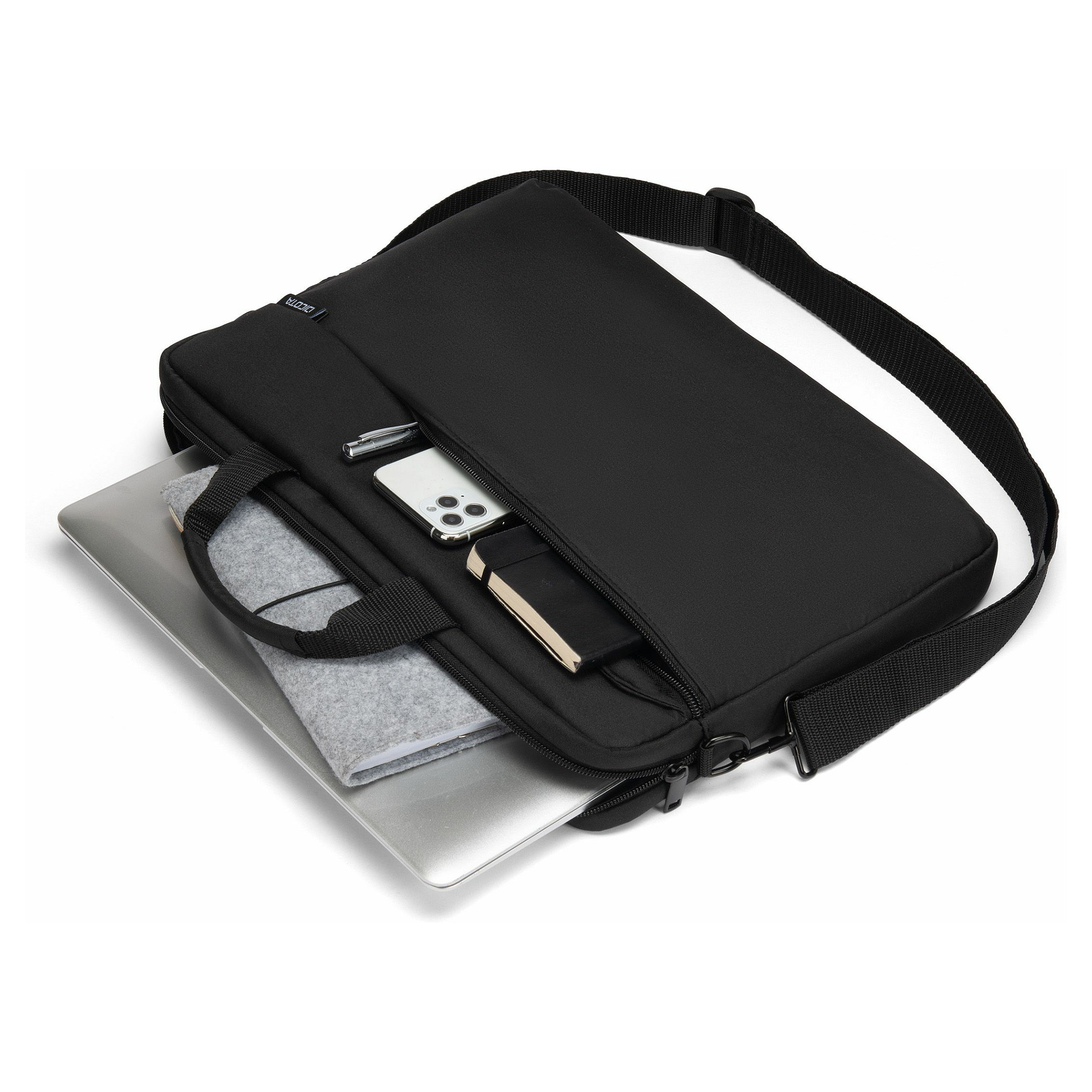 Çantë Slim Case Dicota ONE 13"–14.1” – Zezë - Figura 4