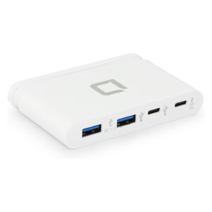HUB Dicota USB-C Portable / 4-in-1 - Bardhë