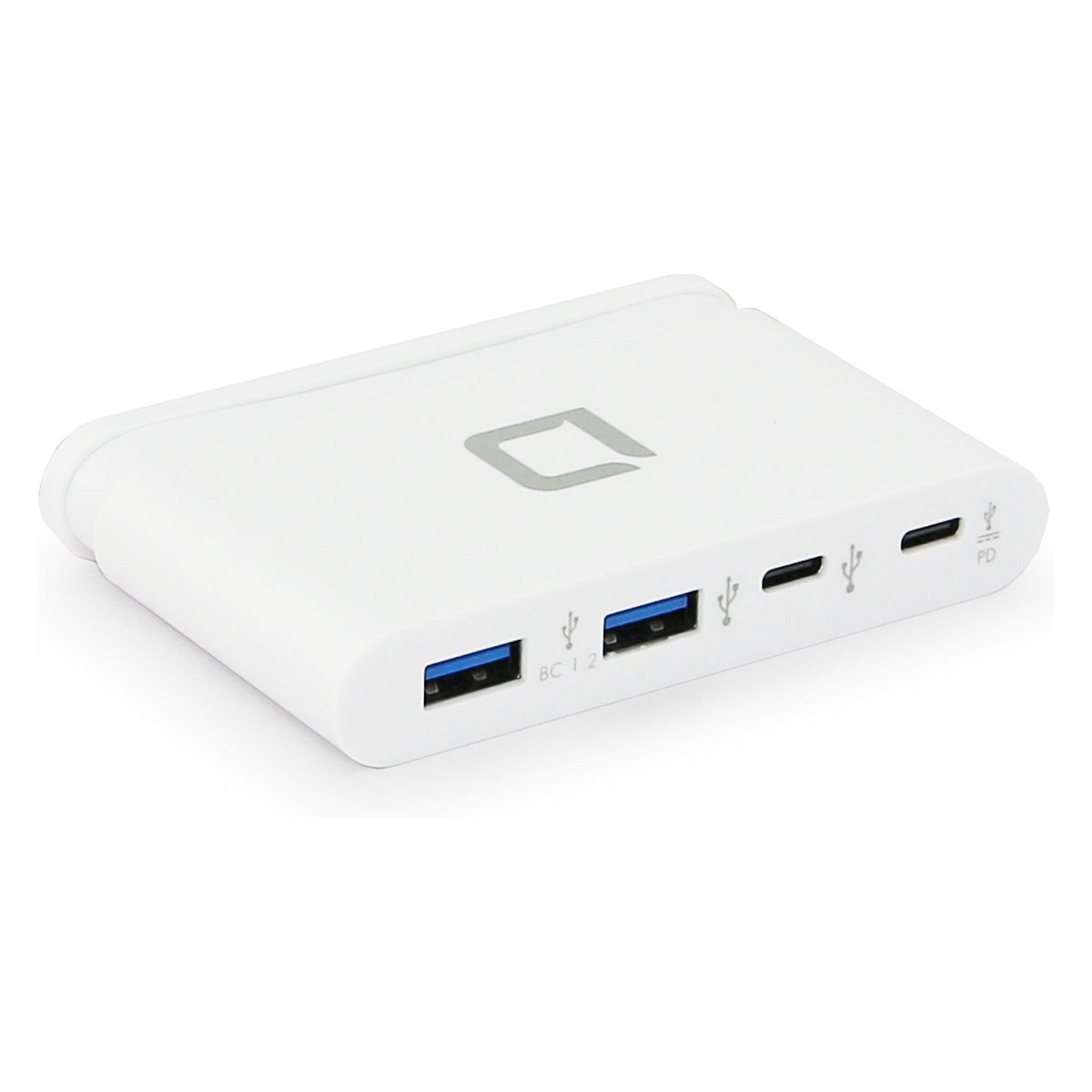 HUB Dicota USB-C Portable / 4-in-1 - Bardhë
