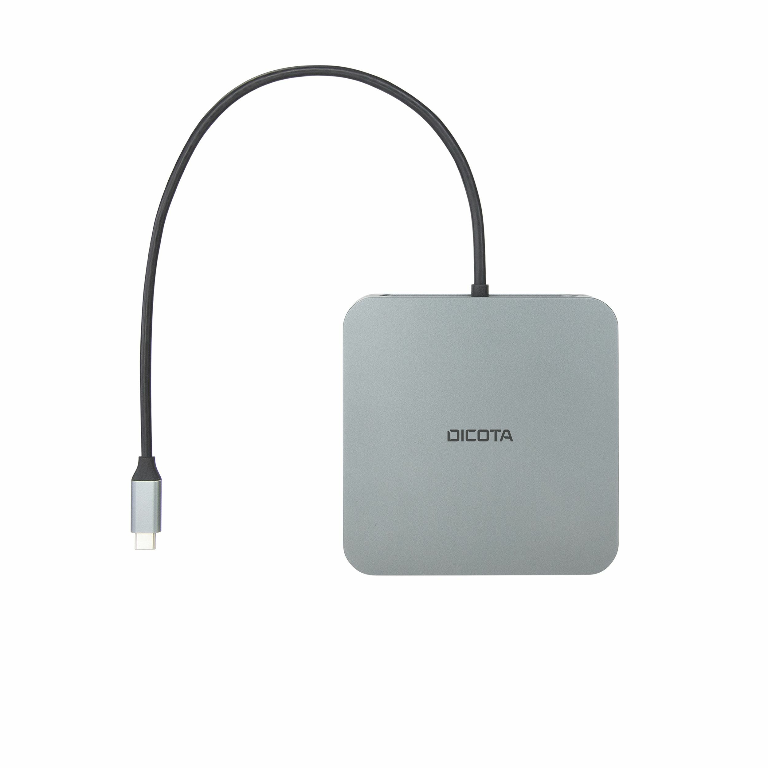 Docking Station Dicota USB-C / 10-in-1 / HDMI / LAN / USB / SD & TF / Audio / PD - Argjend - Figura 4
