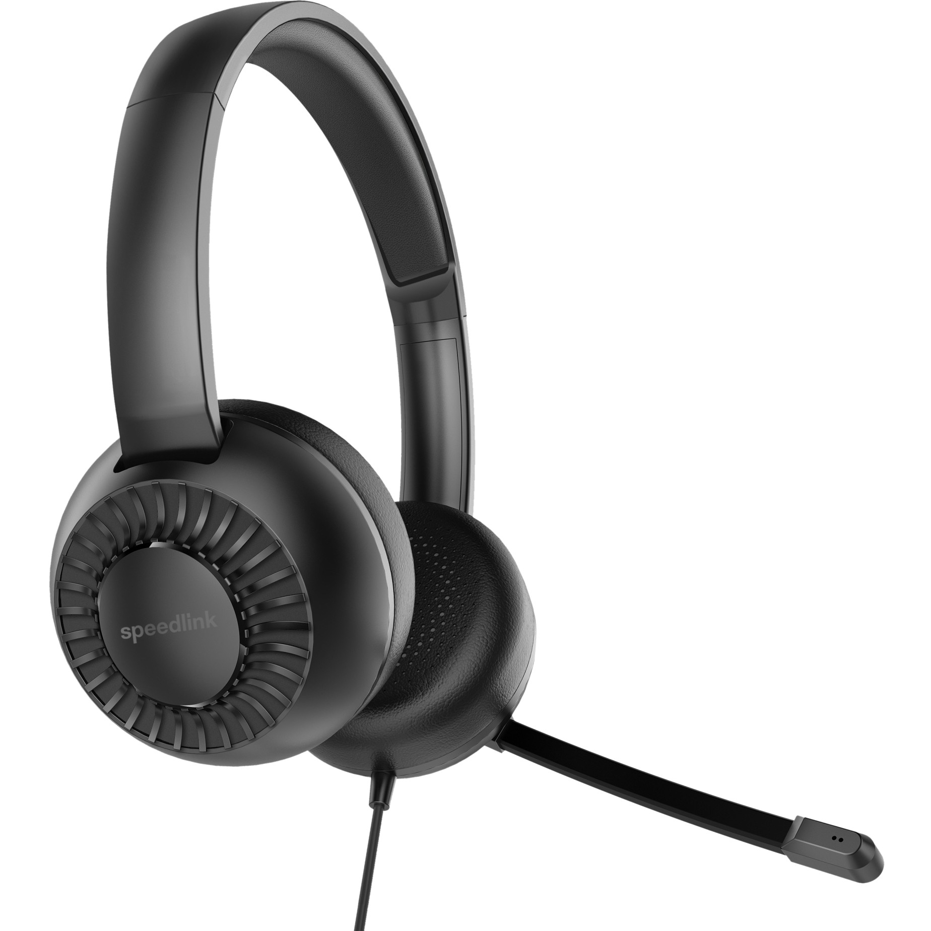 Kufje me kabllo Speedlink Office METIS. Y-Adapter. Stereo / E zezë - Figura 3