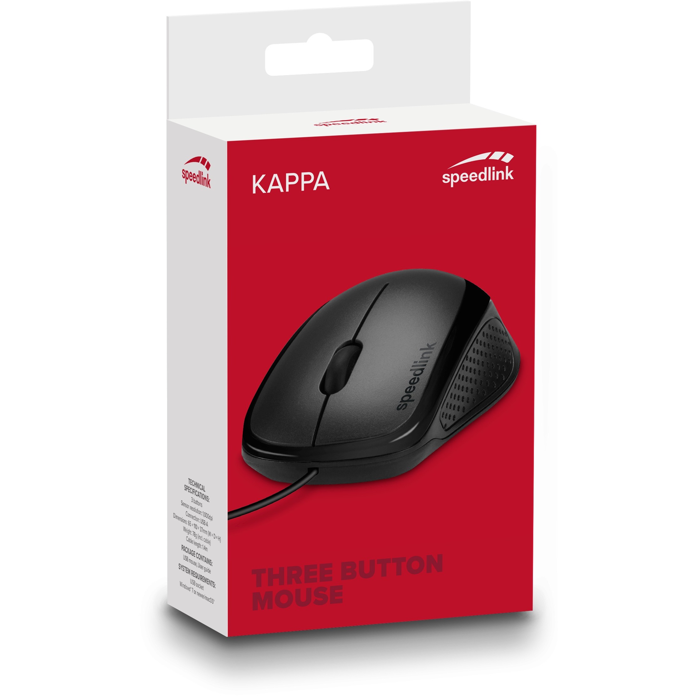 Maus Speedlink KAPPA, USB, i zi - Figura 2