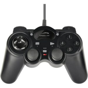 Kontroller Speedlink Gamepad THUNDERSTRIKE për PC, USB, i zi