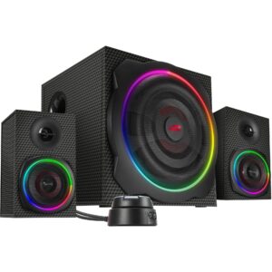 Zmadhues zëri Speedlink GRAVITY CARBON RGB, 2.1 System