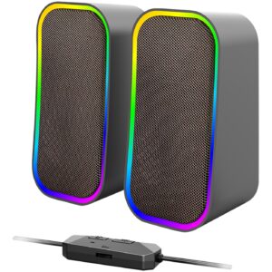 Zmadhues Speedlink Gaming Speakers TOKEN RGB. Stereo / Gri