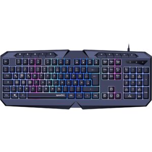 Tastierë Gaming Speedlink LUDICIUM RGB Wired / QWERTZ - Zezë