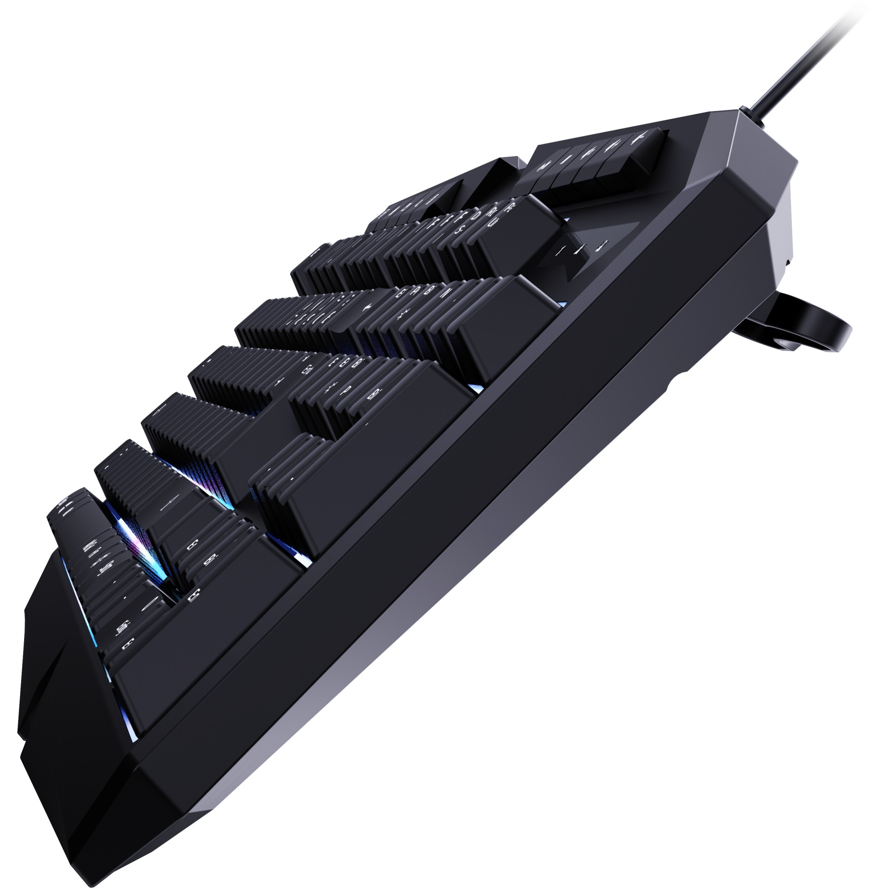 Tastierë Gaming Speedlink LUDICIUM RGB Wired / QWERTZ - Zezë - Figura 5