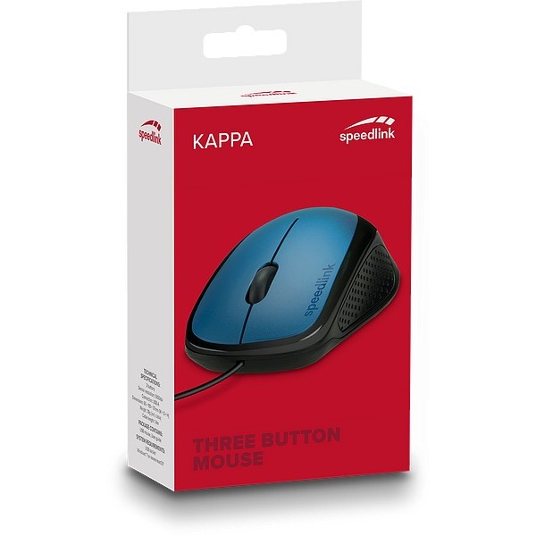 Maus Speedlink KAPPA, USB, i kaltër - Figura 3