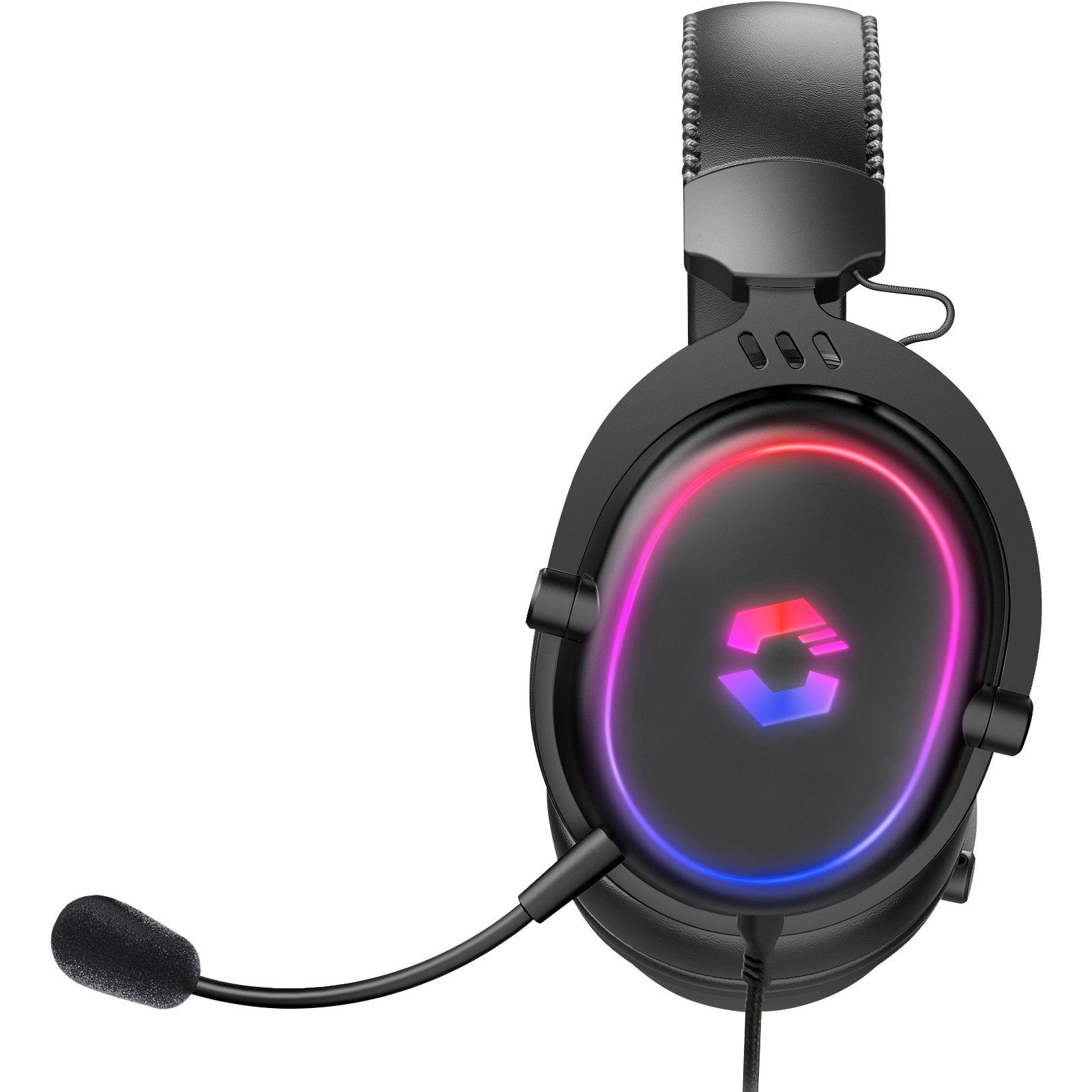 Kufje Gaming Speedlink CONUX RGB. PC/PS5/PS4/Xbox/Switch / E zezë - Figura 3