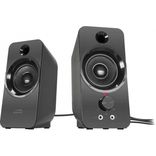 Zmadhues zëri Speedlink DAROC, Stereo, i zi