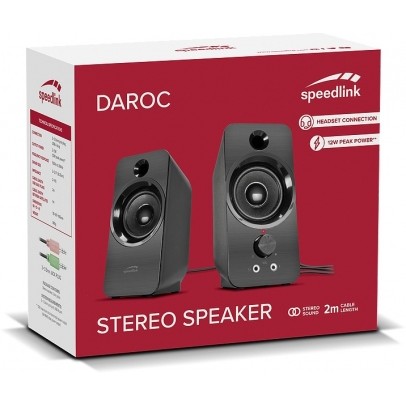 Zmadhues zëri Speedlink DAROC, Stereo, i zi - Figura 5